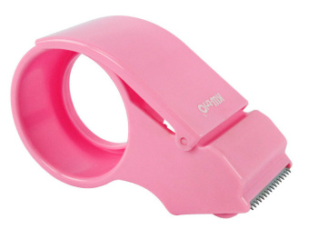 Диспенсер для клейкой ленты Kw-Trio 03328-PINK шир.50мм дл.54м - купить недорого с доставкой в интернет-магазине
