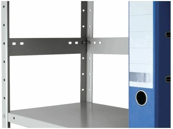 Стеллаж Практик MS Standart 150KD/75x40/4 пол.:4 разборная 1500x750x400мм серый (S24099024402) - купить недорого с доставкой в интернет-магазине