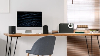 Колонки Edifier M206BT 2.1 черный/черный 34Вт BT - купить недорого с доставкой в интернет-магазине