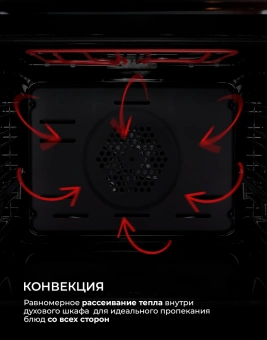 Духовой шкаф Электрический Lex EDP 671 IX MAX нержавеющая сталь - купить недорого с доставкой в интернет-магазине