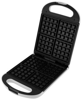 Вафельница Hyundai HYSM-4140 1200Вт белый - купить недорого с доставкой в интернет-магазине