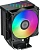 Устройство охлаждения(кулер) PcCooler R400 ARGB Soc-AM5/AM4/1200/1700/1851 черный 4-pin 18-30dB Al+Cu 180W Ret (R400-BKAWYX-US)
