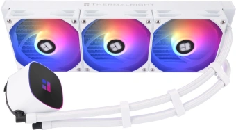 Система водяного охлаждения Thermalright Frozen Horizon 360 V2 Soc-AM5/AM4/1200/1700/1851 белый 4-pin 29.5dB Al Ret (F-HORIZON-360-WH-V2) - купить недорого с доставкой в интернет-магазине