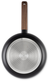 Сковорода Rondell Maple RDA-1939 круглая 28см покрытие: антипригарное ручка несъемная (без крышки) черный - купить недорого с доставкой в интернет-магазине