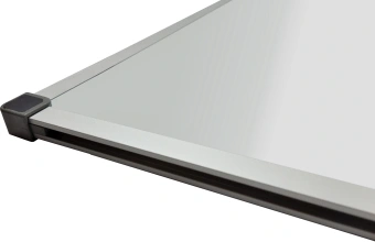 Доска магнитно-маркерная Silwerhof лак белый 90x120см алюминиевая рама - купить недорого с доставкой в интернет-магазине