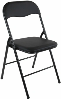 Стул Brabix Golf CF-007 комплект 4шт искусственная кожа черный металл черный на ножках (533032) - купить недорого с доставкой в интернет-магазине