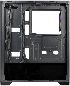 Корпус Azza AEROHEX черный без БП ATX 4x120mm 1xUSB2.0 1xUSB3.0 audio bott PSU - купить недорого с доставкой в интернет-магазине