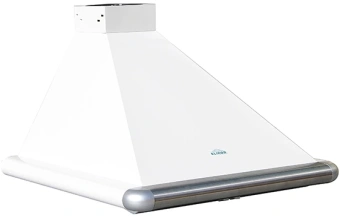 Вытяжка каминная Elikor Сатурн 50П-180-В1Л белый/нержавеющая сталь управление: кнопочное (1 мотор) - купить недорого с доставкой в интернет-магазине