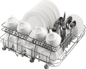 Посудомоечная машина Weissgauff TDW 4627 белый (компактная) - купить недорого с доставкой в интернет-магазине
