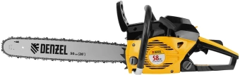Бензопила Denzel DGS-5820 4.1л.с. дл.шины:20" (50cm) (95235) - купить недорого с доставкой в интернет-магазине