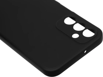 Чехол (клип-кейс) BoraSCO для Samsung Galaxy A15 Microfiber Case черный (72894) - купить недорого с доставкой в интернет-магазине