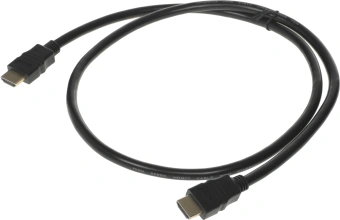 Кабель аудио-видео Buro HDMI 2.0 HDMI (m)/HDMI (m) 1м. позолоч.конт. черный (BHP HDMI 2.0-1) - купить недорого с доставкой в интернет-магазине