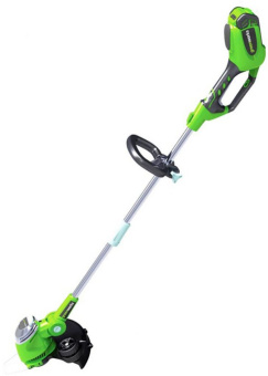 Триммер электрический Greenworks G40LT аккум. разбор.штан. реж.эл.:леска - купить недорого с доставкой в интернет-магазине