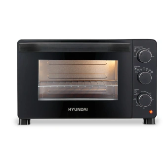 Мини-печь Hyundai MIO-HY080 23л. 1500Вт черный - купить недорого с доставкой в интернет-магазине