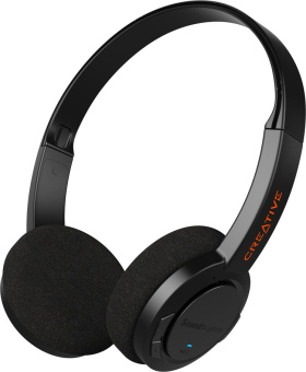 Наушники с микрофоном Creative Jam V2 черный накладные BT оголовье (51EF0950AA000) - купить недорого с доставкой в интернет-магазине