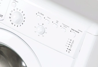 Стиральная машина Indesit EcoTime IWUB 4085 класс: A загр.фронтальная макс.:4кг белый - купить недорого с доставкой в интернет-магазине