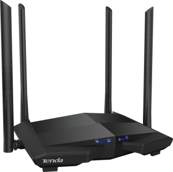 Роутер беспроводной Tenda AC10 AC1200 10/100/1000BASE-TX черный - купить недорого с доставкой в интернет-магазине