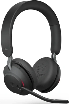 Наушники с микрофоном Jabra Evolve2 65 Link380c MS черный накладные BT оголовье (26599-999-899) - купить недорого с доставкой в интернет-магазине