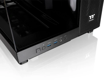 Корпус Thermaltake View 380 XL TG ARGB черный без БП E-ATX 2x120mm 2xUSB3.0 audio bott PSU - купить недорого с доставкой в интернет-магазине