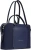 Деловая сумка женская Piquadro Lyra BD4574W92T/BLU с отделением для ноутбука 14" темно-синяя нейлон/натур.кожа - купить недорого с доставкой в интернет-магазине