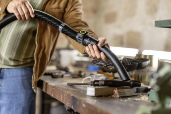 Строительный пылесос Karcher WD 5 Control P 25/5/22 1200Вт (уборка: сухая/влажная/выдув/сбор воды) желтый - купить недорого с доставкой в интернет-магазине