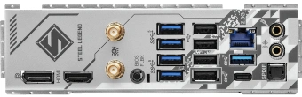 Материнская плата Asrock B650 STEEL LEGEND WIFI Socket AM5 AMD B650 4xDDR5 ATX AC`97 8ch(7.1) 2.5Gg RAID+HDMI+DP - купить недорого с доставкой в интернет-магазине