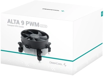 Устройство охлаждения(кулер) Deepcool Alta 9 PWM 1700 Soc-1700 4-pin 18-33dB Al 65W 208gr Ret - цена, купить или заказать с доставкой в интернет-магазине Устройство охлаждения(кулер) Deepcool Alta 9 PWM 1700 Soc-1700 4-pin 18-33dB Al 65W 208gr Ret - купить недорого с доставкой в интернет-магазине
