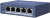 Коммутатор Hikvision DS-3E0505P-E(B) 1x100Мбит/с 4x1Гбит/с 4PoE+ 60W неуправляемый - купить недорого с доставкой в интернет-магазине