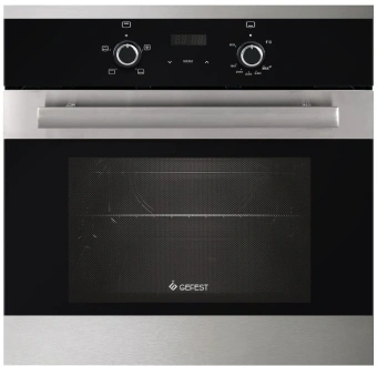 Духовой шкаф Газовый Gefest ДГЭ 621-03 Н5 нержавеющая сталь/черный - купить недорого с доставкой в интернет-магазине