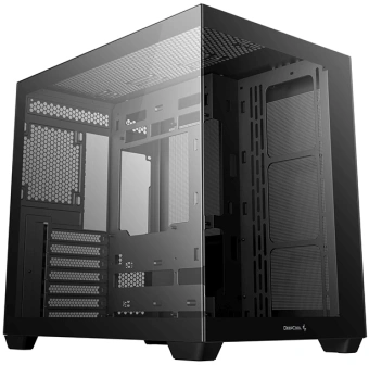 Корпус Deepcool CG530 черный без БП ATX 10x120mm 4x140mm 1xUSB2.0 2xUSB3.0 audio bott PSU - купить недорого с доставкой в интернет-магазине