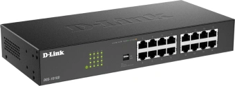 Коммутатор D-Link DGS-1016D/V/K1A 16x1Гбит/с неуправляемый - купить недорого с доставкой в интернет-магазине