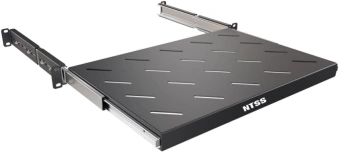 Полка выдвижная NTSS NTSS-MSKB-FS-600-BL 1U нагр.:20кг. 19" 300мм черный (упак.:1шт) - купить недорого с доставкой в интернет-магазине