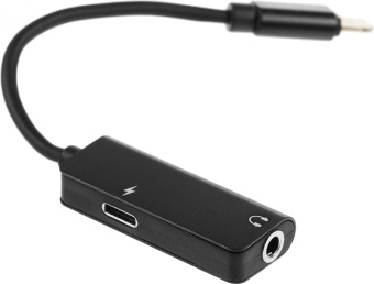 Переходник аудио Premier AWEI lightning/Jack 3.5 (f) 0.1м. черный (CL-121) - купить недорого с доставкой в интернет-магазине