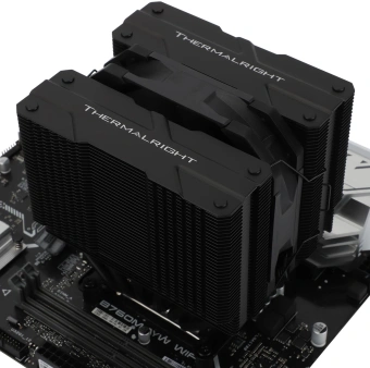 Устройство охлаждения(кулер) Thermalright Peerless Assassin 120 Mini Soc-AM5/AM4/1200/1700/1851 черный 4-pin 25.6dB Al+Cu 750gr Ret (PA120-MINI-BL) - купить недорого с доставкой в интернет-магазине