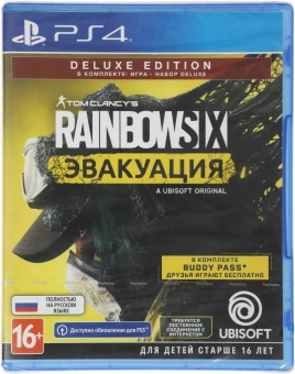 Игра для PS4 PlayStation Tom Clancy`s Rainbow Six: Эвакуация. Deluxe Editio (16+) (RUS) - купить недорого с доставкой в интернет-магазине