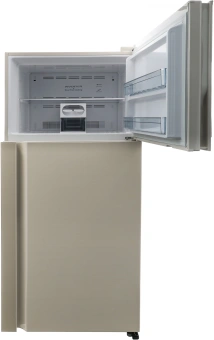 Холодильник Hitachi R-V660PUC7-1 BEG 2-хкамерн. бежевый глянц. инвертер - купить недорого с доставкой в интернет-магазине