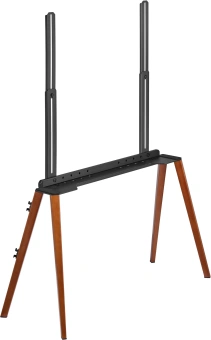 Подставка для телевизора Cactus CS-ST3646BKWN черный/орех 49"-75" макс.40кг напольный - купить недорого с доставкой в интернет-магазине