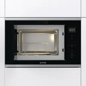 Микроволновая печь Gorenje BMX251SG2BG белый (встраиваемая) - купить недорого с доставкой в интернет-магазине