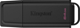 Флеш Диск Kingston 64GB DataTraveler Exodia DTXG2/64GB USB3.0 черный/черный - купить недорого с доставкой в интернет-магазине