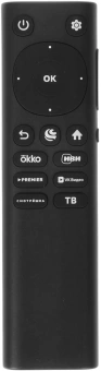 Телевизор LED Sber 43" SDX-43F3000DBA Салют ТВ Frameless черный FULL HD 60Hz DVB-T DVB-T2 DVB-C DVB-S DVB-S2 USB WiFi Smart TV (RUS) - купить недорого с доставкой в интернет-магазине