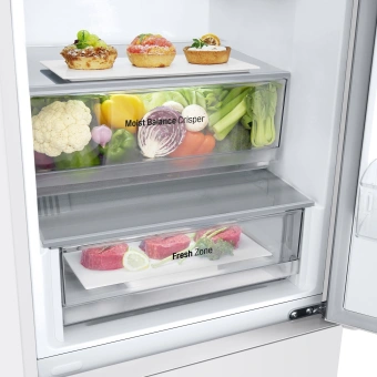 Холодильник LG GC-B509AQQW 2-хкамерн. белый инвертер - купить недорого с доставкой в интернет-магазине