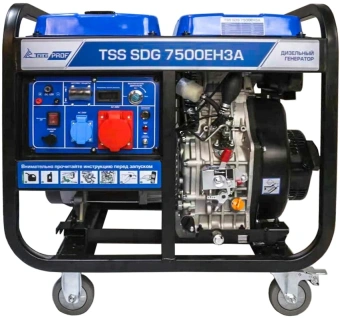 Генератор ТСС SDG 7500EH3A 7.5кВт - купить недорого с доставкой в интернет-магазине