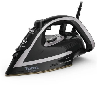 Утюг Tefal FV8062E0 3000Вт черный/серый - купить недорого с доставкой в интернет-магазине