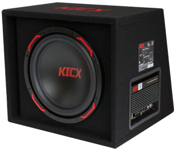 Сабвуфер автомобильный Kicx GT311BPA 350Вт активный (30см/12") - купить недорого с доставкой в интернет-магазине