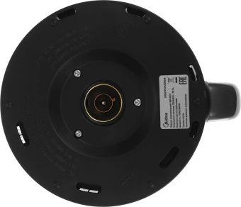 Чайник электрический Midea MK-8019 1.7л. 2200Вт серебристый/черный корпус: стекло - купить недорого с доставкой в интернет-магазине