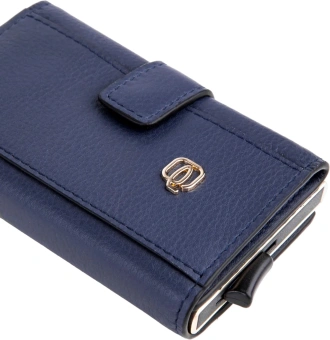 Чехол для кредитных карт Piquadro Lyra PP5649W92R/BLU4 синий натур.кожа - купить недорого с доставкой в интернет-магазине