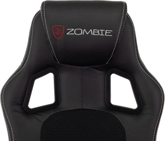 Кресло игровое Zombie Arena черный ткань/эко.кожа крестов. пластик - купить недорого с доставкой в интернет-магазине