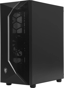 Корпус MSI MAG Vampiric 100R черный без БП ATX 4x120mm 2x140mm 2xUSB2.0 1xUSB3.0 audio bott PSU - купить недорого с доставкой в интернет-магазине