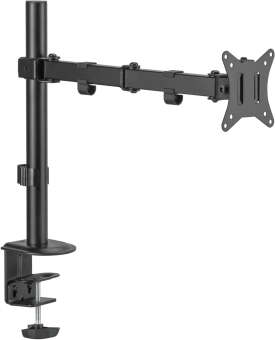 Кронштейн для мониторов Cactus CS-VM-D32-BK черный 17"-32" макс.9кг настольный поворот и наклон - купить недорого с доставкой в интернет-магазине