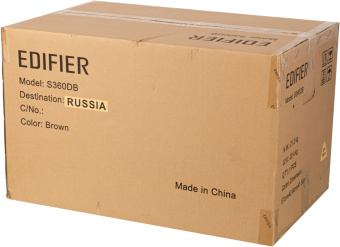 Колонки Edifier S360DB 2.1 коричневый 155Вт BT - купить недорого с доставкой в интернет-магазине